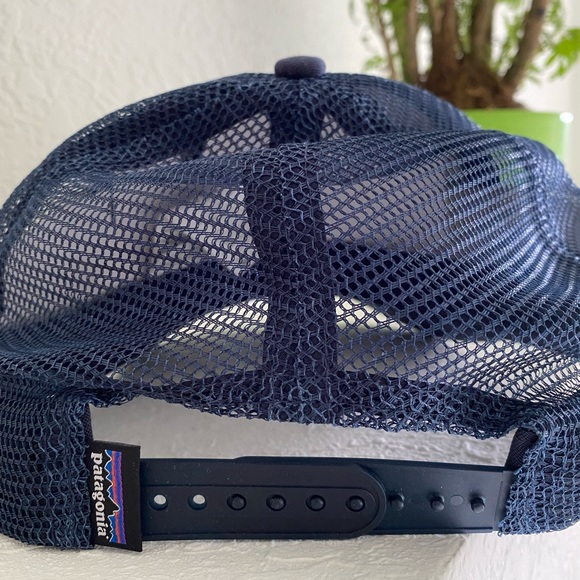 Patagonia Cardiff Fish Cap Trucker Rare Hat - Picture 3 of 3